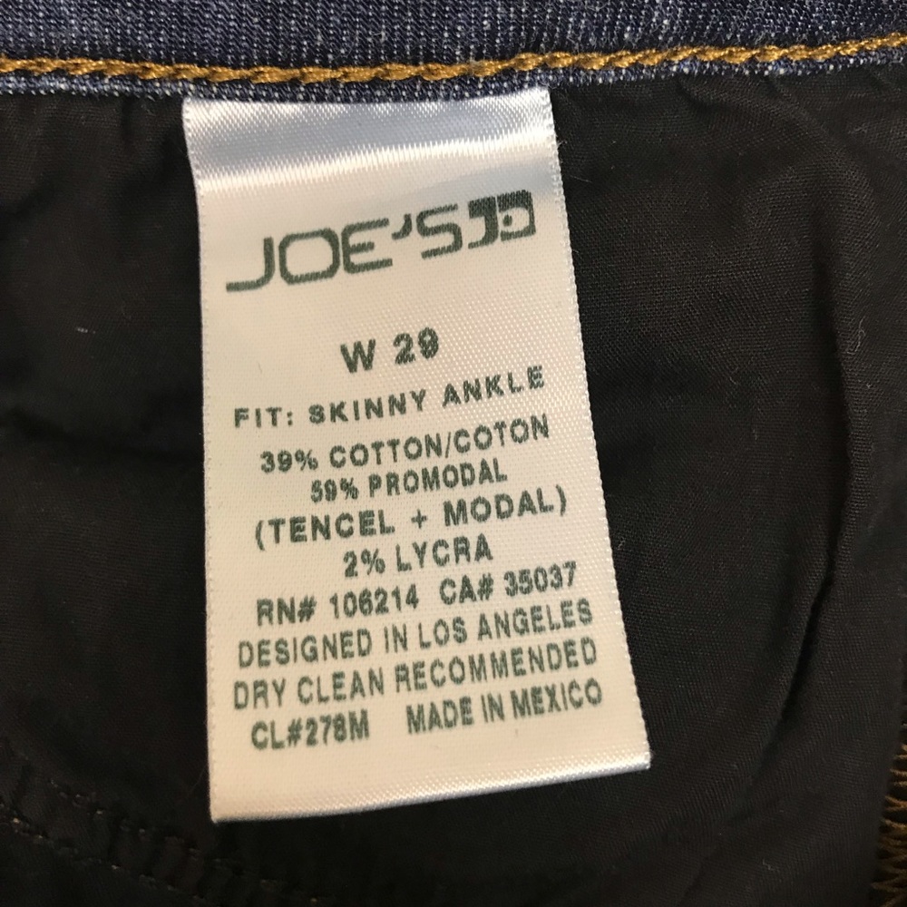 Joe’s Andrea Skinny Ankle Jeans - 29 - Picture 7 of 8